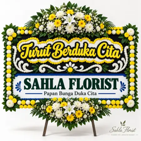 Papan Bunga Duka Jepara